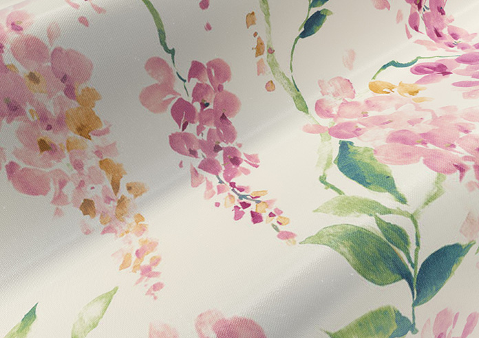 Wisteria Silk, Rosewood - Roman Blind - Image 4